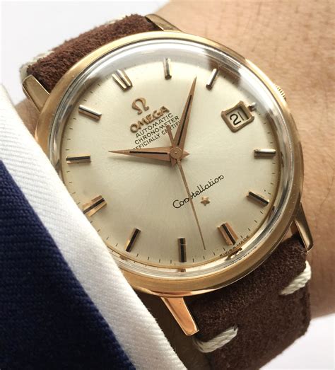 omega constellation authentic watches|vintage omega constellation chronometer watch.